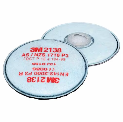 3M Particulate Filter 2128, GP2, with Nuisance Level Organic Vapour/Acid Gas Relief