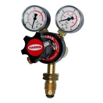 ACETYLENE PRESSURE REGULATOR, 0-150KPA, VERTICAL INLET