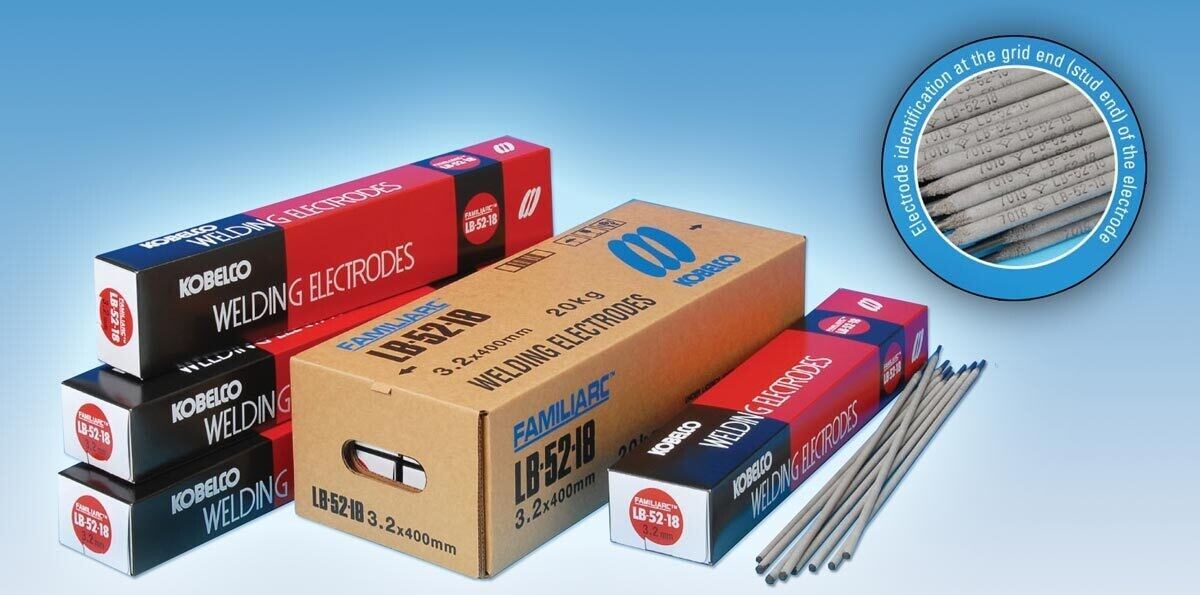 KOBELCO LB52-18 low hydrogen electrodes