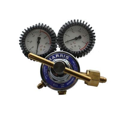 HARRIS MODEL 825, NITROGEN REGULATOR, STAINLESS DIA, 0-4000KPA SIDE INLET