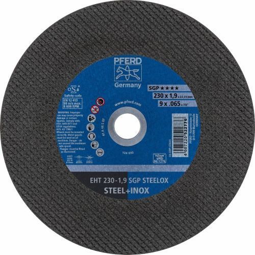 PFERD cutting disc nine inch
