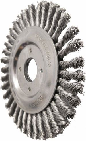 pipeline brush twist knot wire