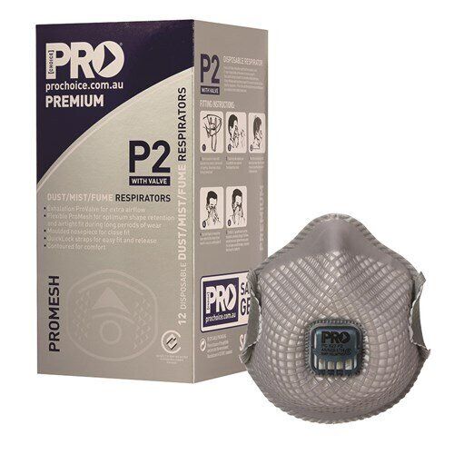 Dust Masks P2 with Valve - PREMIUM