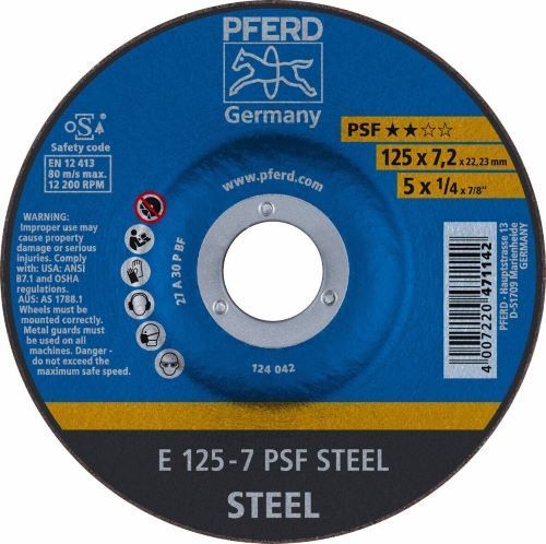 PFERD grinding wheel - 125mm