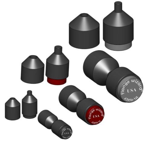 magnetic pins flange wizard