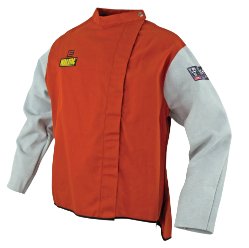 WAKATAC Proban Welding Jacket with Chrome Leather Sleeves